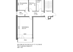 3-vær., Dalgas Alle