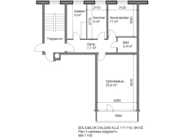 3-vær., Dalgas Alle