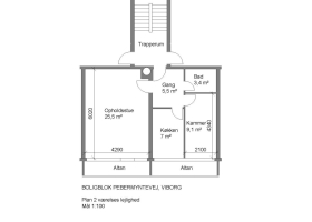 2-vær., Pebermyntevej med egen terrasse