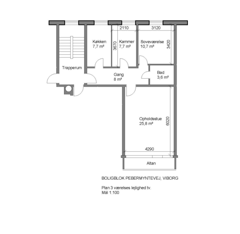 3-vær., Pebermyntevej