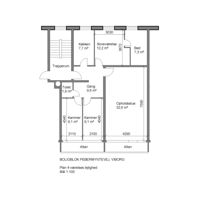 4-vær., Pebermyntevej